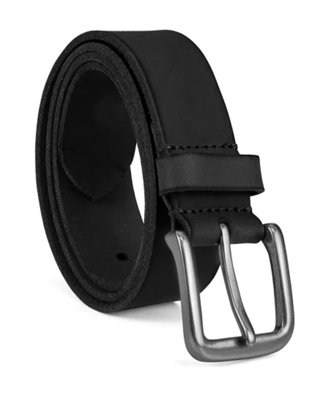 Timberland Men’s Size 48 Black Genuine Leather 35mm Classic Jean Belt B75453